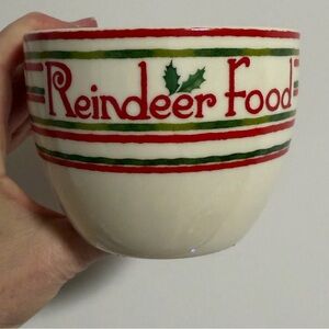 Lenox Holiday Mug with Red and Green Accents